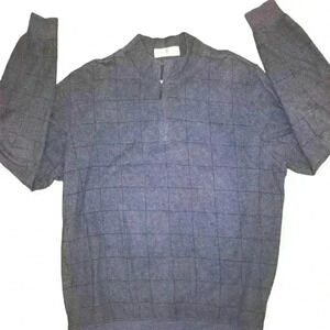 Fairway & Greene quarter zip luxury pullover size Large Pristine